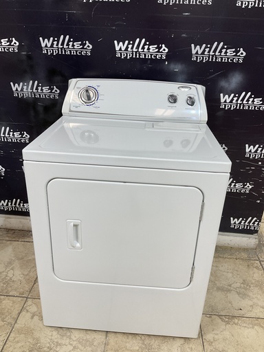 [100315] Whirlpool Used Electric Dryer 220volts (30 AMP) 29inches {3 prong} (White) 