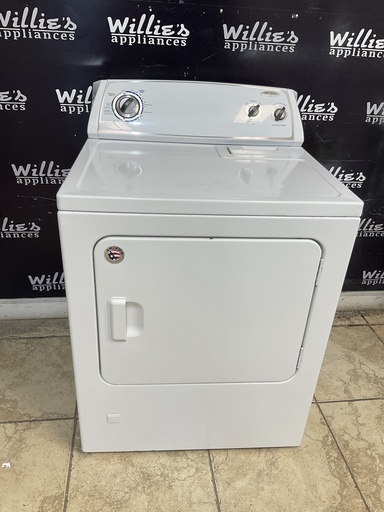[100316] Whirlpool Used Electric Dryer 220volts (30 AMP) 29inches {no cord} (White)