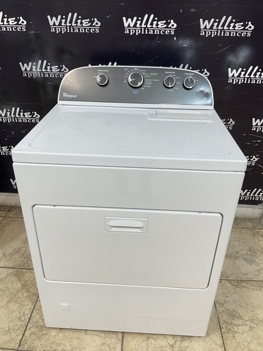 [100346] Whirlpool Used Natural Gas Dryer 29inches (White) 