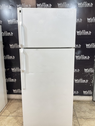 [100366] Hotpoint Used Refrigerator Top and Bottom 28x67 (White) 