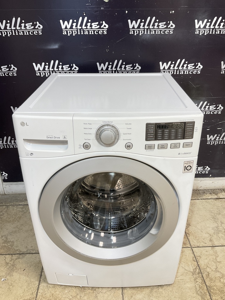 Lg Used Washer Front-load 27inches (White) 