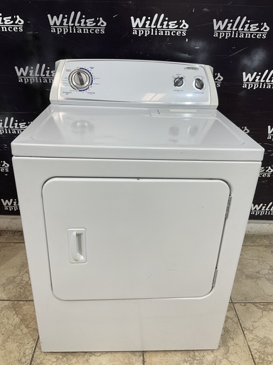 [100406] Whirlpool Used Electric Dryer 220volts (30 AMP) 29inches {3 prong} (White) 