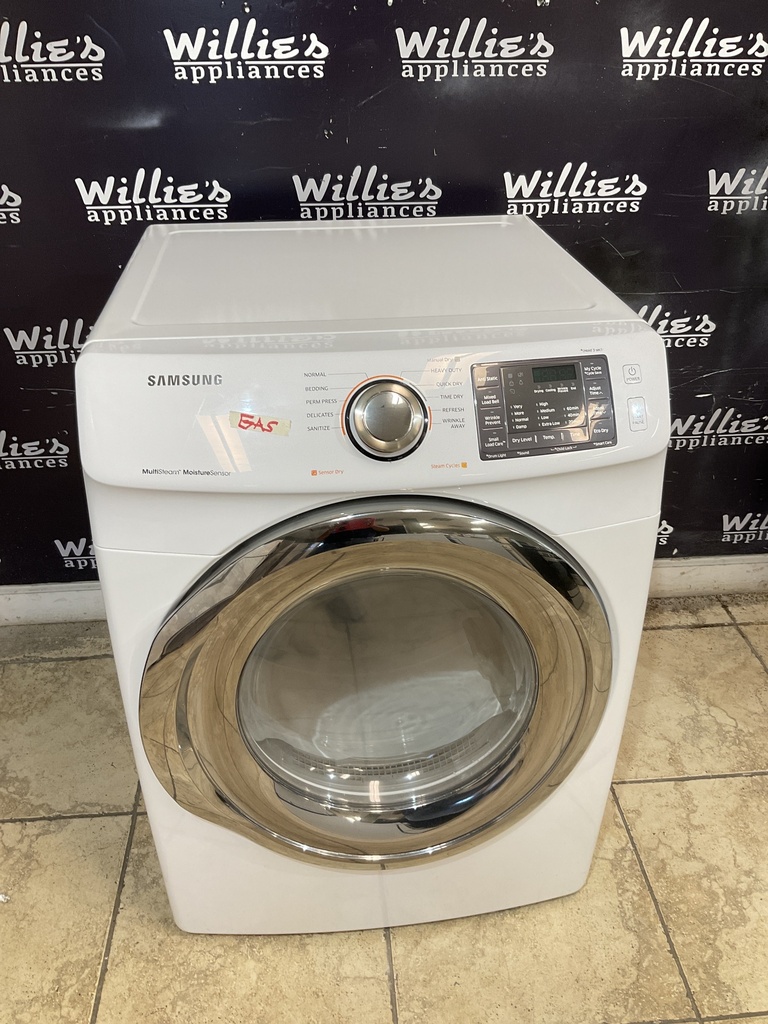 Samsung Used Natural Gas Dryer 27inches (White) 