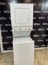 Whirlpool Used Electric Unit Stackable 220volts (30 AMP) 24x71 1/2”inches {3 prong} (White) 