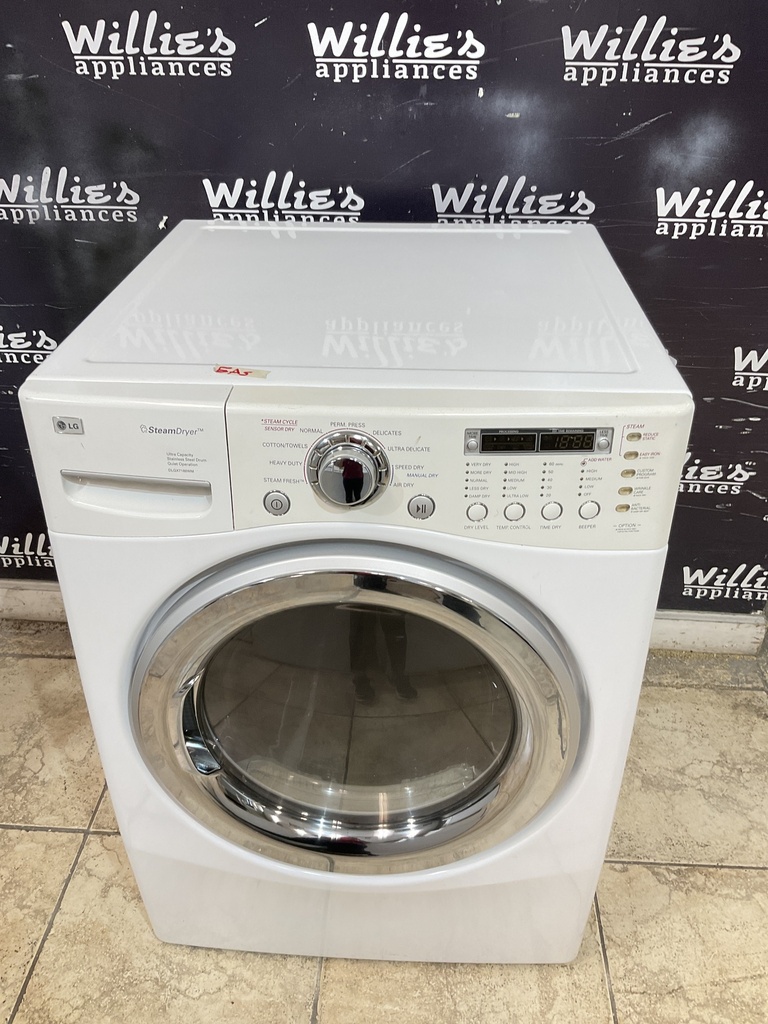Lg Used Natural Gas Dryer 27inches (White) 