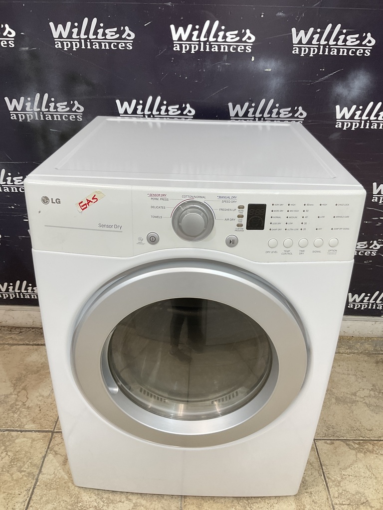Lg Used Natural Gas Dryer 27inches (White) 