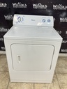 Amana Used Electric Dryer 220volts (30 AMP) 29inches {3 prong} (White)