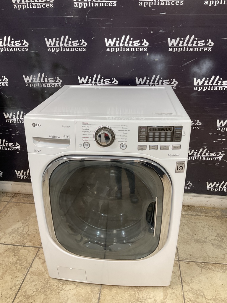 Lg Used Washer Front-load 27inches (White) 