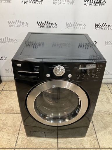 [100596] Lg Used Washer Front-load 27inches (Black) 