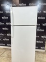 Ge Used Refrigerator Top and Bottom 28x67 (White) 