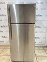 Ge Used Refrigerator Top and Bottom 28x67 (Stainless Steel) 