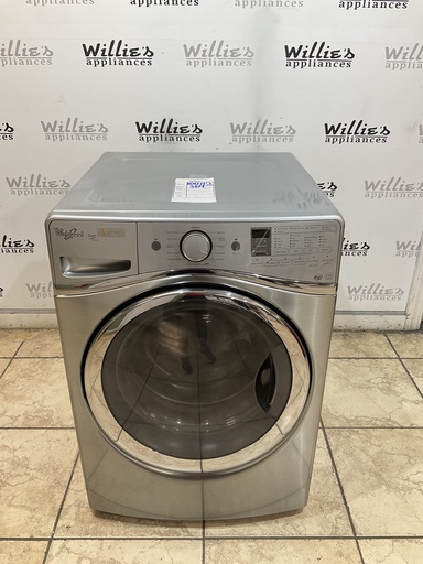 [100715] Whirlpool Used Washer Front-load 27inches (Grey) 