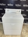 Whirlpool Used Electric Dryer 220volts (30 AMP) 29inches {3 prong} (White) 
