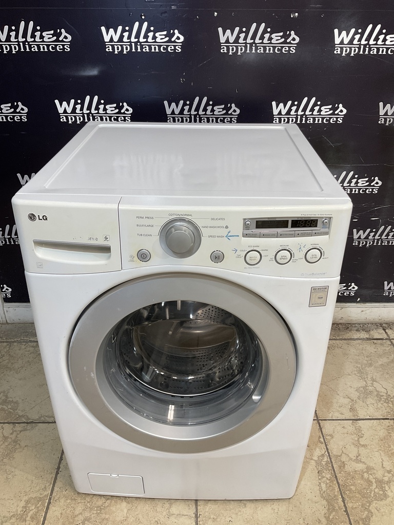 Lg Used Washer Front- load 27inches (White) 