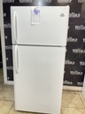 White Westinghouse Used Refrigerator Top and Bottom 30x66 (White) 