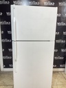 Ge Used Refrigerator Top and Bottom 30x66 1/2” (White) 