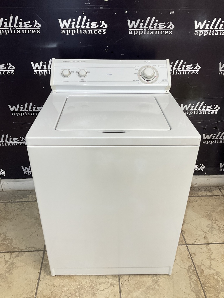 Whirlpool Used Washer Top-load 27inches (white) 