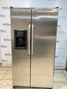 Ge Used Refrigerator Side by Side 36x69 1/2” (Stainless Steel) 