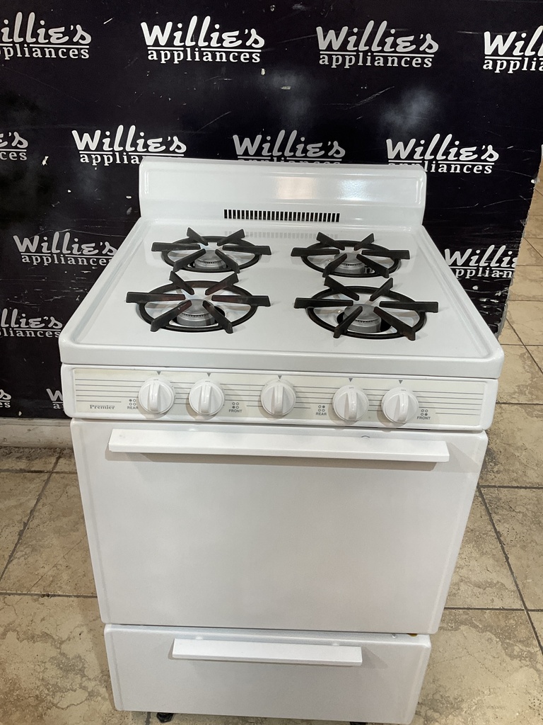 Premier Used Natural Gas Stove 20inches (White) 