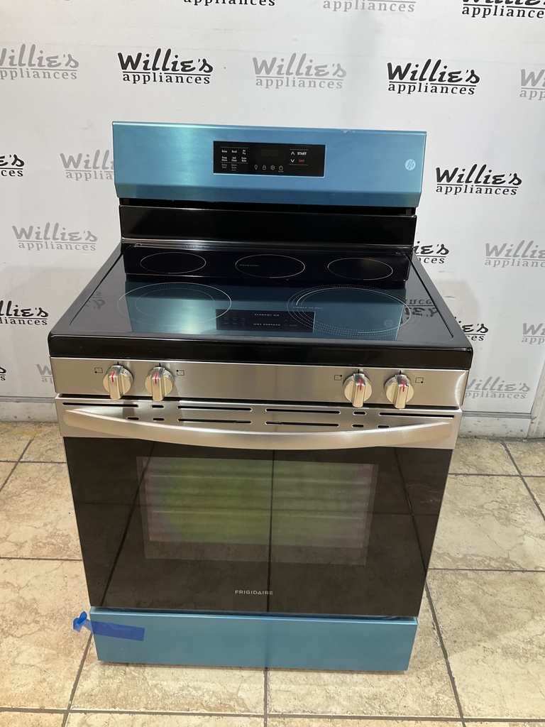Frigidaire New Open Box Electric Stove 220volts (40/50 AMP) 30inches {no cord} (Stainless steel)