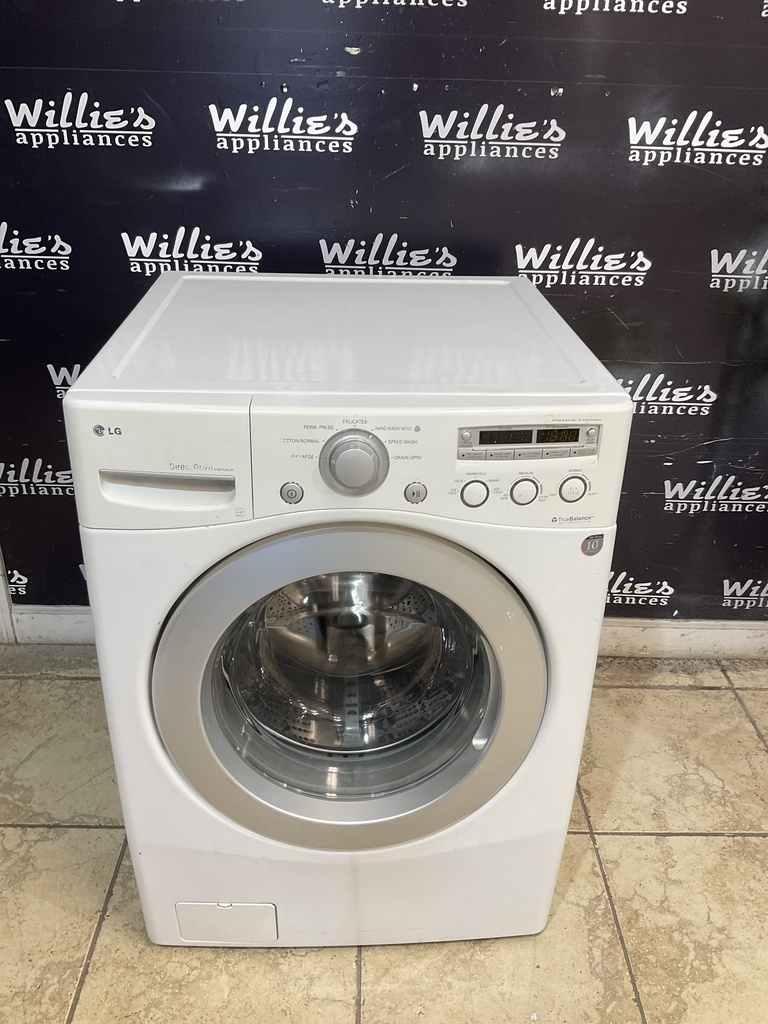 Lg Used Washer Front-load 27inches (White) 