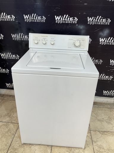 [100919] KitchenAid Used Washer Top-load 27inches (White) 