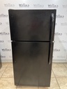 Frigidaire Used Refrigerator Top and Bottom 28x59 1/2” (Black) 