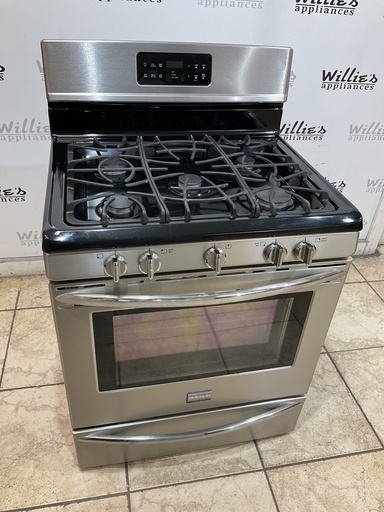 [100991] Frigidaire Used Natural Gas Stove 30inches (Stainless Steel) 