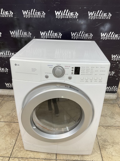 [101036] Lg Used Electric Dryer 220volts (30 AMP) 27inches {3 prong} (White) 