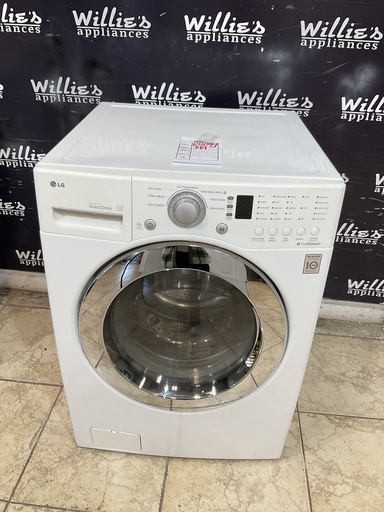 [101049] Lg Used Washer Front-load 27inches (White) 