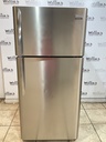 Frigidaire Used Refrigerator Top and Bottom 30x66 (Stainless Steel) 