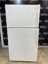 Whirlpool Used Refrigerator Top and Bottom 33x66 (White) 