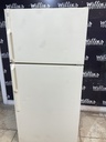 Ge Used Refrigerator Top and Bottom 28x61 1/2” (Bisque) 