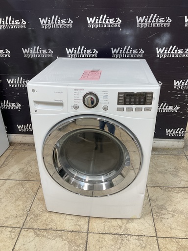 [101152] Lg Used Natural Gas Dryer 27inches (White) 