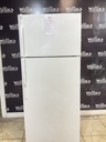 Ge Used Refrigerator Top and Bottom 28x67 (White) 