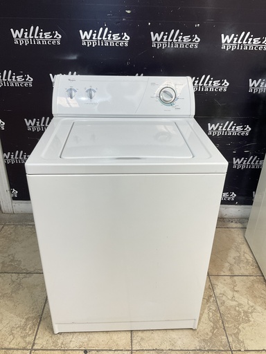 [101199] Whirlpool Used Washer Top-load 27inches (White) 