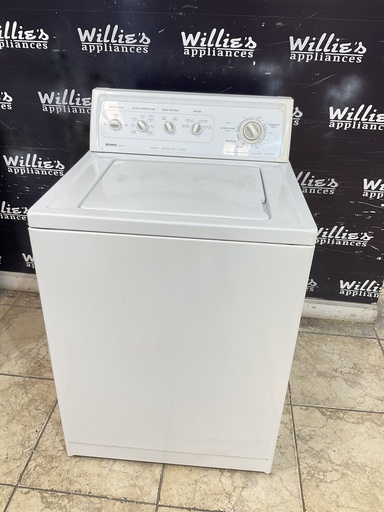 [101194] Kenmore Used Washer Top-load 27inches (White) 