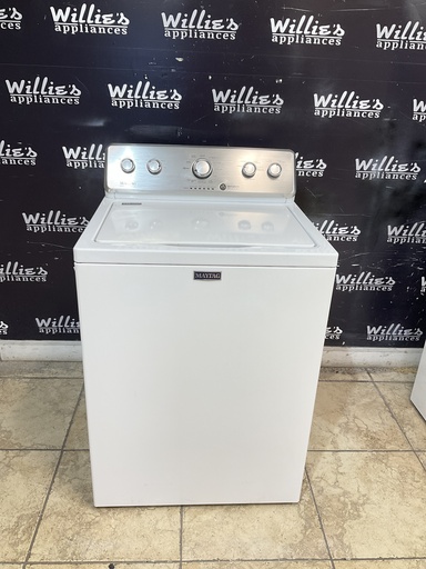 [101181] Maytag Used Washer Top-load 27inches (White) 