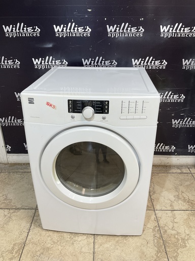 [101237] Kenmore Used Natural Gas Dryer 27inches (White) 
