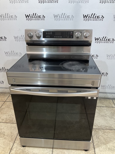 [101232] Samsung Used Electric Stove 220volts (40/50 AMP) 30inches {3 prong} (Stainless steel) 