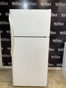 Frigidaire Used Refrigerator Top and Bottom 30x65 1/2” (White) 