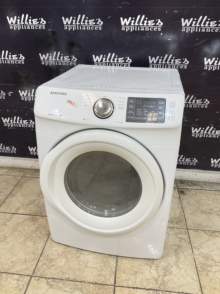 Samsung Used Natural Gas Dryer 27inches (White) 