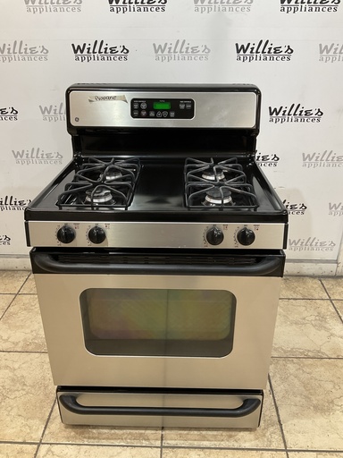 [101255] Ge Used Gas Propane Stove 30inches (Stainless Steel)