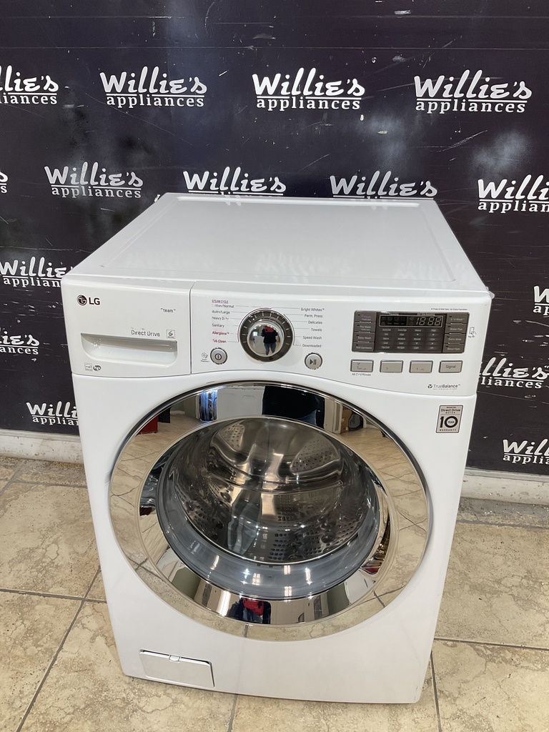 Lg Used Washer Front-load 27inches (White) 