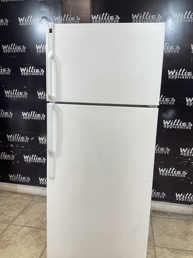 [101285] Hotpoint Used Refrigerator Top and Bottom 28x67 (White) 