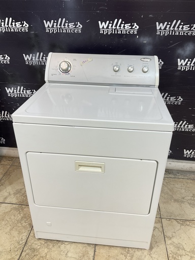 [101298] Whirlpool Used Natural Gas Dryer 29inches (White) 