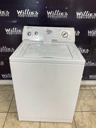 [101286] Whirlpool Used Washer Top-load 27inches (White) 
