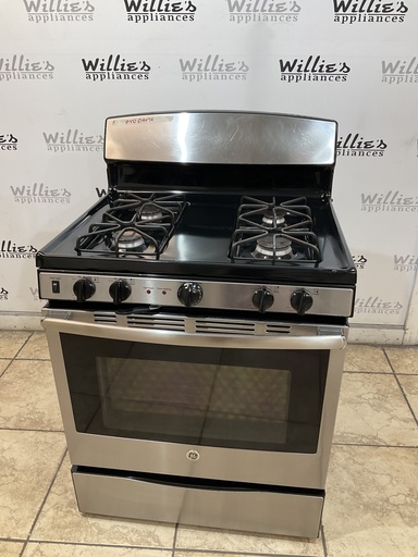 [101326] Ge Used Gas Propane Stove 30inches (Stainless Steel) 