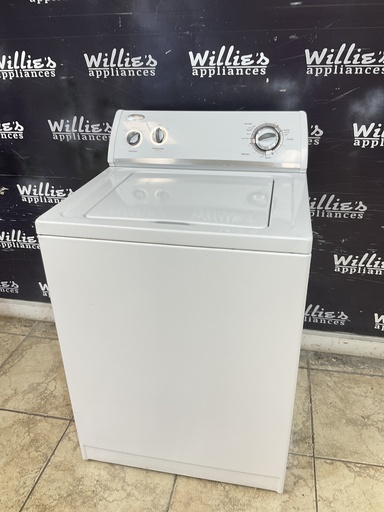 [101324] Whirlpool Used Washer Top-load 27inches (White) 