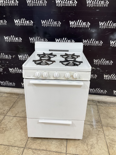 [101355] Premier Used Natural Gas Stove 24inches (White) 